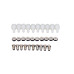 M3x10mm Nylon Distanzbolzen Abstandhalter Set 10 Stück