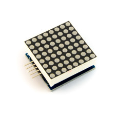 Matrice de points LED rouge 8x8 avec MAX7219 SMD