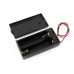 Battery compartment / Battery holder 2xAA with connecting cable and switch