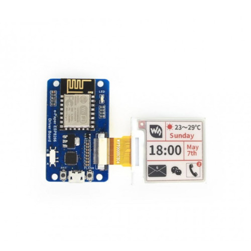ESP8266 Universal Raw e-Paper Driver Board WiFi ESP8266 Universal Raw e-Paper Driver Board WiFi