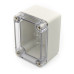 Boîtier en plastique transparent IP67 de 110x80x70mm