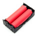 Contenitore per batterie / Portabatterie doppio 18650