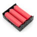 3-Fach 18650 Batteriefach / Batteriehalter