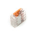 10 pcs. 221 Wago connector terminal 3p 0.2mm² to 4mm²