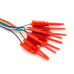 10Stk. Prüfklemmen mit Dupont Kabel Female 20cm