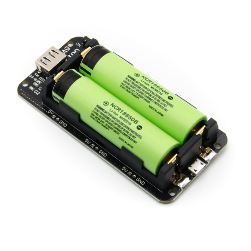 2x18650 Lithium Batterie Shield 5V 3A / 3V 1A 2x18650 Lithium Batterie Shield 5V 3A / 3V 1A