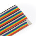 Flachkabel IDC FC Regenbogen 40p 28AWG