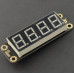 Gravity rotates 4-Digit 7-Segment LED Display