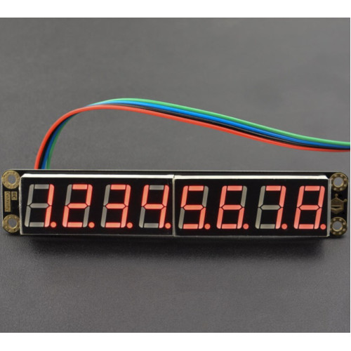 Gravity 8-Digit 7-Segment LED Display Gravity 8-Digit 7-Segment LED Display