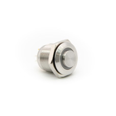 16mm Drucktaster erhöht mit RGB Beleuchtung 5V – Edelstahl