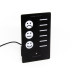 CO2-Ampel mit Smileys und Balkenanzeige