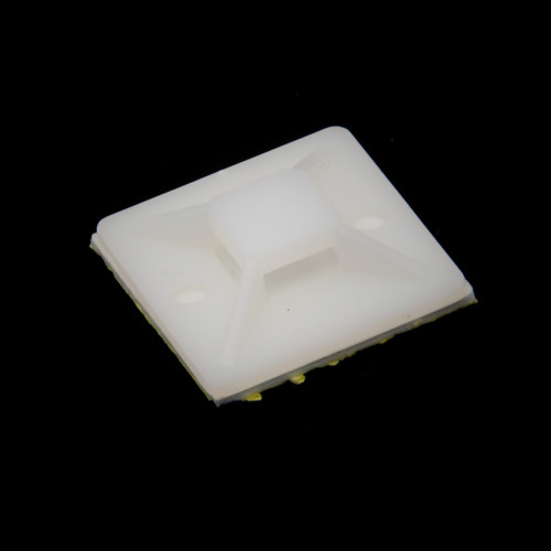 30x30mm White Self-Adhesive Cable Tie Mounts 30x30mm White Self-Adhesive Cable Tie Mounts