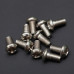 Set di 10 distanziali in ottone M3x30mm
