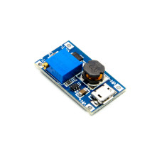 MT3608 Step-up Spannungsregler DC-DC Boost 2-24V mit Micro USB MT3608 Step-up Spannungsregler DC-DC Boost 2-24V mit Micro USB
