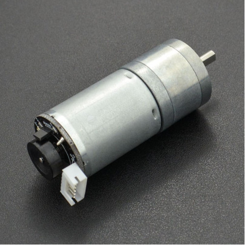 Motore a ingranaggi DC da 6V 210 RPM 10Kg*cm con encoder Motore a ingranaggi DC da 6V 210 RPM 10Kg*cm con encoder