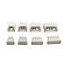 Set di 60 pezzi di connettori a crimpare e prese JST 1,25 mm