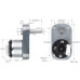 Moteur DC 12V en forme de L 240RPM 4Kg*cm avec engrenage en métal et encodeur