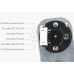Moteur DC 12V en forme de L 240RPM 4Kg*cm avec engrenage en métal et encodeur