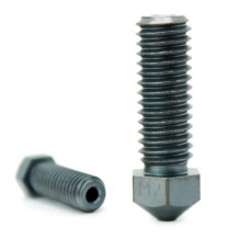 0.6mm E3D Volcano Micro Swiss M2 Hardened Steel Nozzle Coated