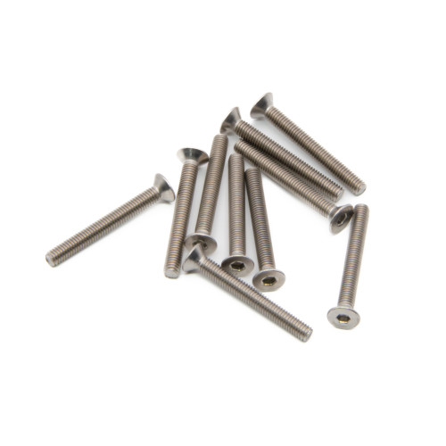 10 Stück M3x25mm Senkkopfschrauben Set rostfrei 10 Stück M3x25mm Senkkopfschrauben Set rostfrei