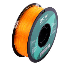 PLA Orange Transparent Filament 1.75mm 1Kg eSun