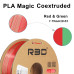 eSilk Magic-PLA Rot-Grün Filament 1.75mm 1Kg R3D 