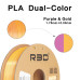 eSilk Magic-PLA Purple-Gold Filament 1.75mm 1Kg R3D 
