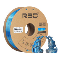 eSilk Magic-PLA Filament Noir-Bleu 1.75mm 1Kg R3D eSilk Magic-PLA Filament Noir-Bleu 1.75mm 1Kg R3D