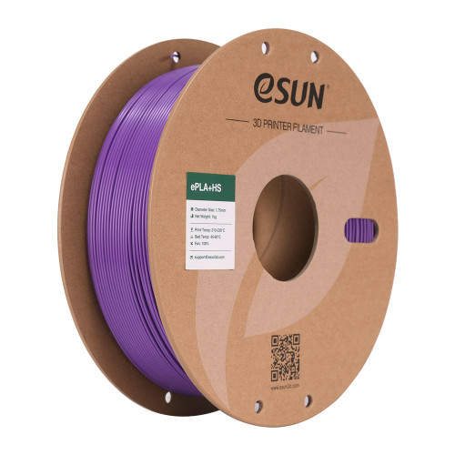 PLA+HS Purple High Speed Filament 1.75mm 1Kg eSun PLA+HS Purple High Speed Filament 1.75mm 1Kg eSun