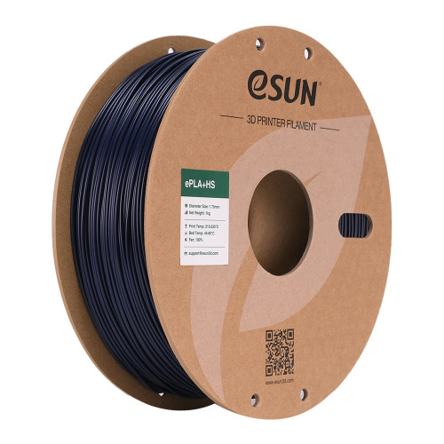 PLA+HS Dark Blue High Speed Filament 1.75mm 1Kg eSun PLA+HS Dark Blue High Speed Filament 1.75mm 1Kg eSun