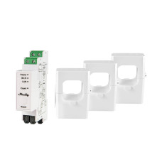 Shelly Pro 3EM 400A Dreiphasen WiFi Energiezähler Shelly Pro 3EM 400A Dreiphasen WiFi Energiezähler