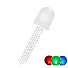 LED RGB 10mm clear