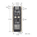 ESP32-C6 Pico Mini Entwicklungsboard mit Headers