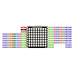 ESP32-S3 RGB-LED Matrix 8x8