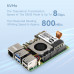 Adattatore PCIe a SSD M.2 con dissipatore (E) per Raspberry Pi 5 Adattatore PCIe a SSD M.2 con dissipatore (E) per Raspberry Pi 5