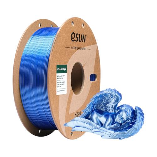 PLA-Silk Magic Blue-Silver Filament 1.75mm 1Kg eSun PLA-Silk Magic Blue-Silver Filament 1.75mm 1Kg eSun
