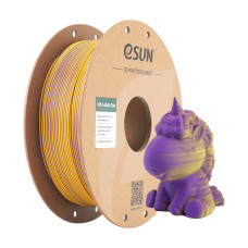 PLA Matte Dual Purple-Yellow Filament 1.75mm 1Kg eSun