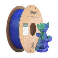 PLA Matte Dual Green-Blue Filament 1.75mm 1Kg eSun