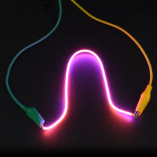 Flexibles LED-Filament Pink 3V 260mm 5 Stück