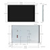 Écran tactile capacitif DSI de 10,1 pouces, 800×1280