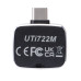 UNI-T UTi722M Smartphone Wärmebildkamera für Android