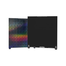 370x370mm K2 Plus PEI Magnetic Spring Steel Build Plate Printing Platform Kaleidoscope