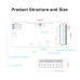 Controllo avanzato WLED ESP32 15A 5-24V GL-C-615WL