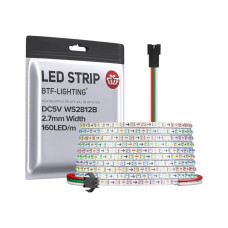 5m WS2812B 160LED/m 5V Ultra Narrow LED NeoPixel Strip Rolle