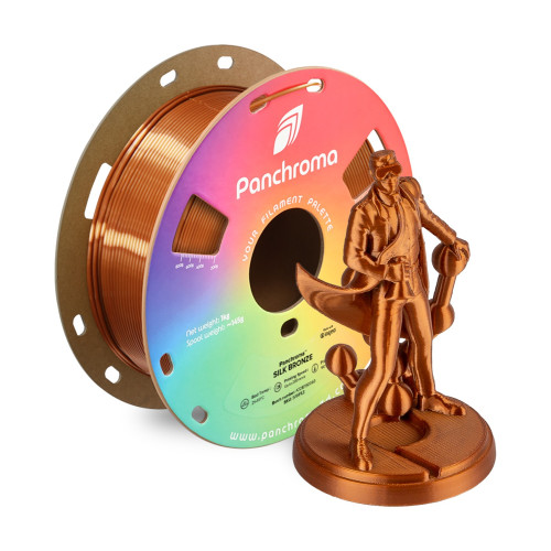 Panchroma PLA Silk Bronze Filament 1.75mm 1Kg Panchroma PLA Silk Bronze Filament 1.75mm 1Kg
