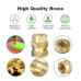 M3×3mm Threaded Inserts Brass Heat Insert 100pcs